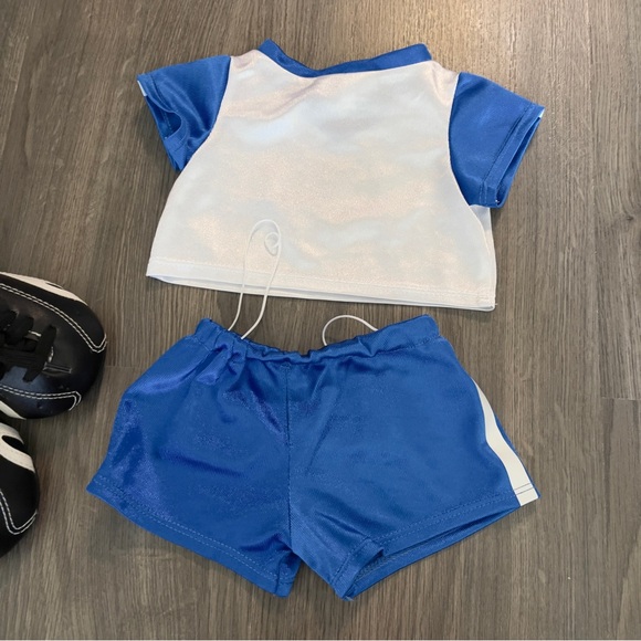 BUILD A BEAR Soccer Uniform Outfit Top Shorts and Shoes for Plush Toy - Picture 2 of 7